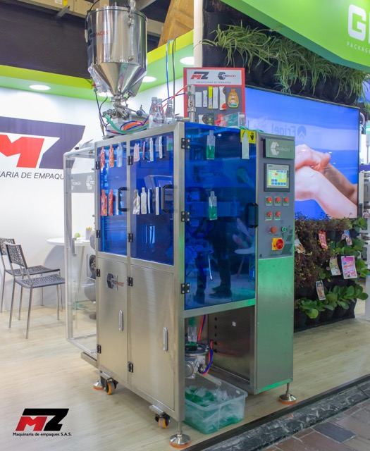Empacadora MZ en feria
